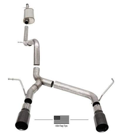 Corsa 18-21 Jeep Wrangler JLU 3.6L 2.75in Sport Cat-Back Exhaust w/ Black Tips 21124BLKUSA 21124BLKUSA User 1