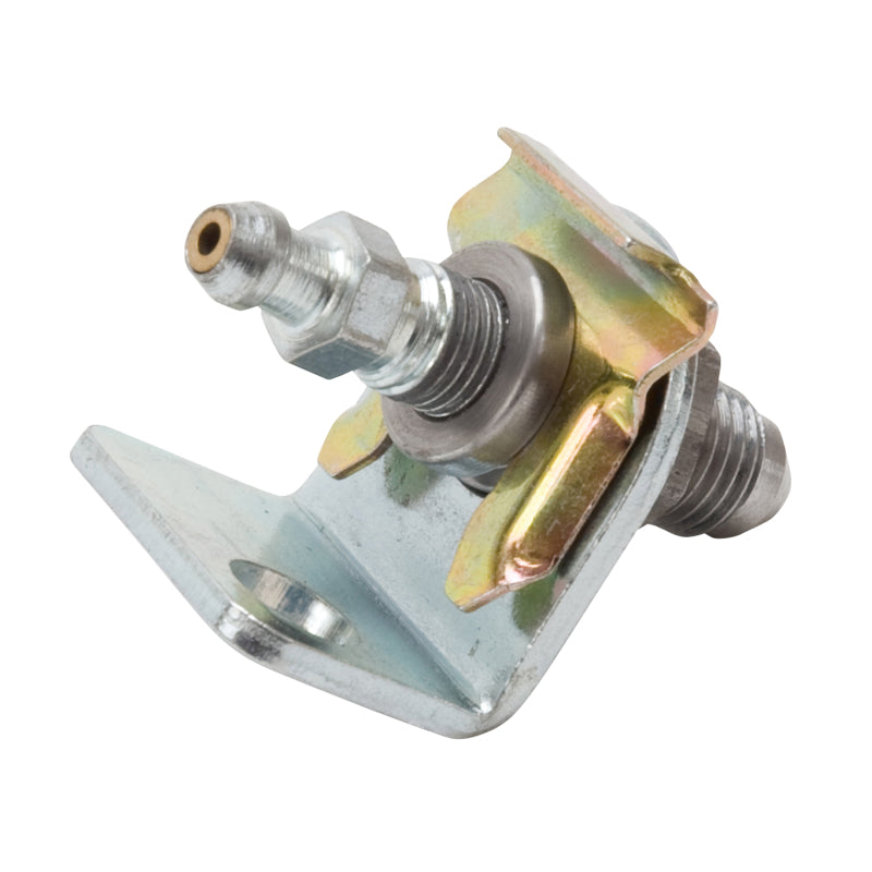Russell Adapter Fitting -4 AN Male Flare to 3/8in. -24 Brake Bleeder Female - Clear Zinc Finish 641380 641380 Photo - Primary