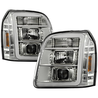 Spyder GMC Yukon 07-14/Denali 07-14 /XL 07-14 V2 Projector Headlights - Chrome PRO-YD-GY07V2SI-C 5088253 5088253 Photo - Primary