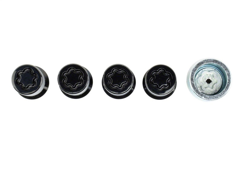 Ford Racing M12 x 1.5 Black Security Lug Nut Kit - Set of 4 M-1A043-B M-1A043-B Photo - Unmounted