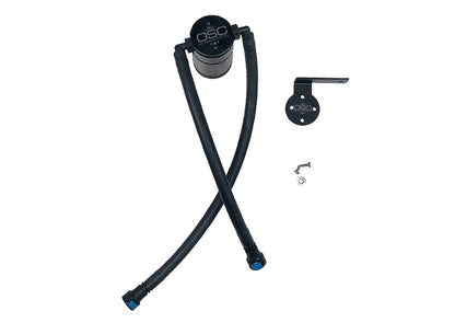 J&L 19-22 Chevrolet Silverado/GMC Sierra 1500 5.3L V8 Driver Side Oil Separator 3.0 - Black Anod 3086D-B 3086D-B Photo - Primary