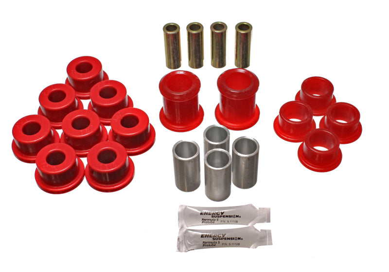 Energy Suspension Control Arm Bushing Set Red Chevrolet Corvette All 1984-1996 3.3142R Photo - Primary