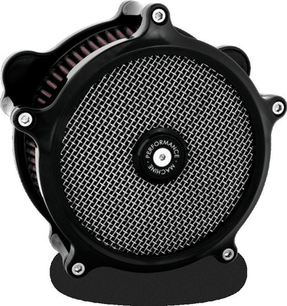 Performance Machine Air Cleaner Slim - Black Ano 0206-2151-B 0206-2151-B User 3