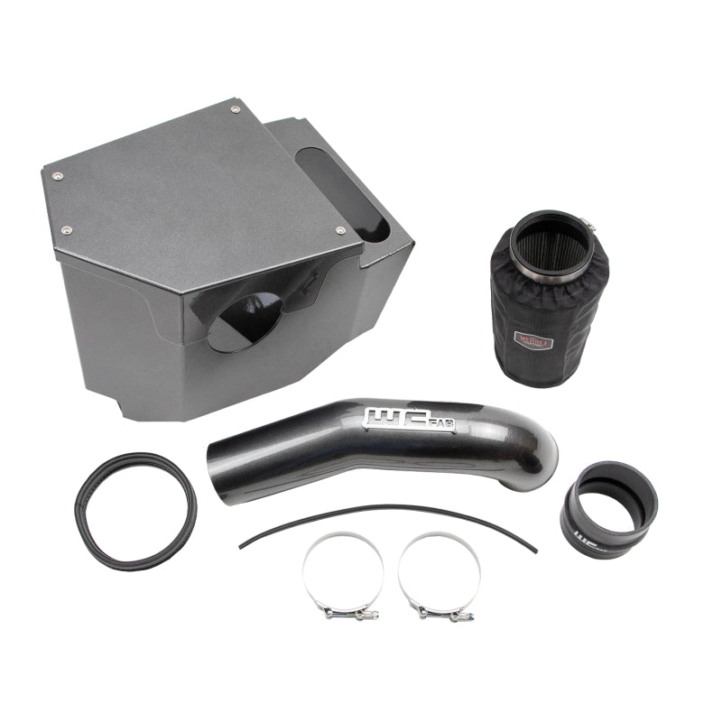 Wehrli 20-22 Chevrolet 6.6L L5P Duramax 4in Intake Kit - Bengal Red WCF100702-BR