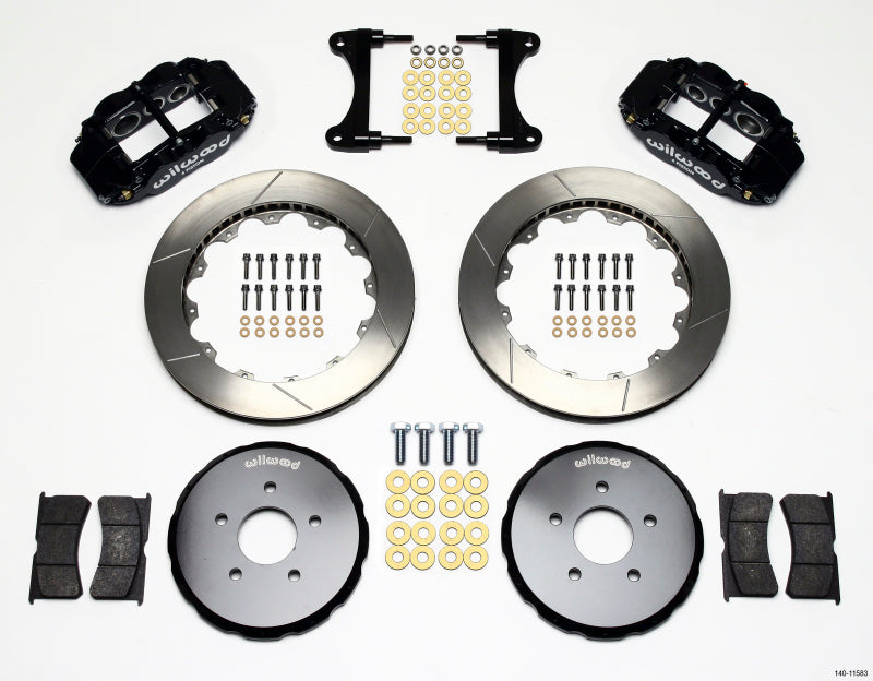 Wilwood Narrow Superlite 6R Front Hat Kit 13.06in Nissan 370Z/Fiti G37 140-11583 140-11583 Photo - Primary