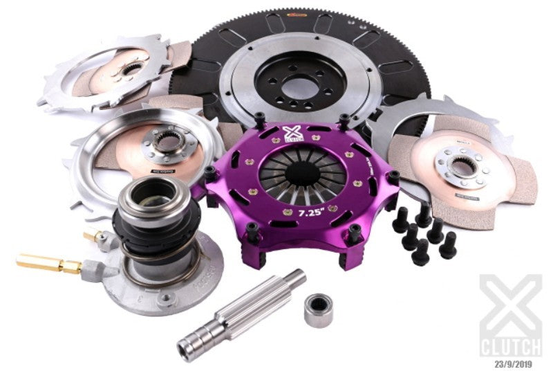 XCLUTCH XCL Clutch - 7.25in Triple Solid Ceramic Drivetrain Clutch Kits - Multi main image