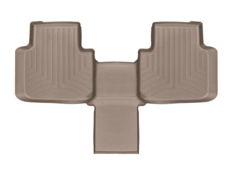 WeatherTech 2018+ Volkswagen Atlas Rear FloorLiner - Tan (w/ 2nd Row Bucket Seats) 4510842 4510842 Photo - Primary