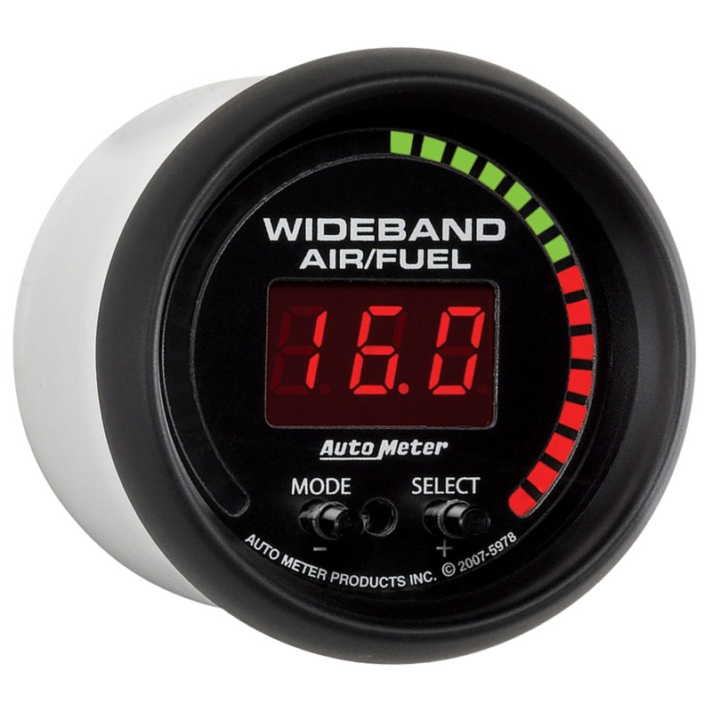 Autometer 2-1/16" Wideband Pro Air/Fuel Ratio, 6:1-20:1 Afr, Es 5978 User 3