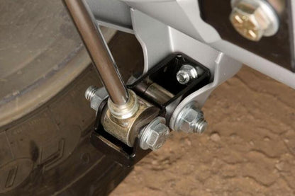 JKS Manufacturing Jeep Wrangler TJ/LJ Rear Lower Shock Relocation Brackets JKS2944 JKS2944 Photo - Mounted