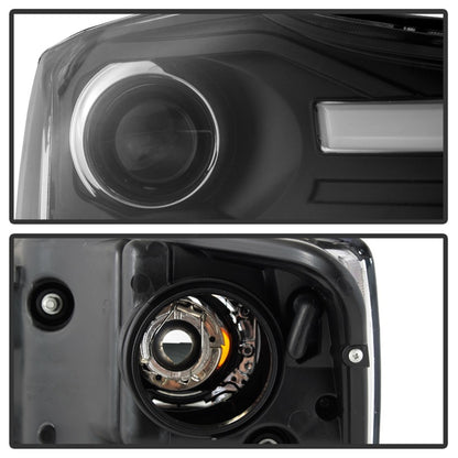Spyder 04-15 Nissan Titan / 04-07 Nissan Armada V2 Projector Headlights - Black PRO-YD-NTI04-DRL-BK 5085504 5085504 Photo - Unmounted