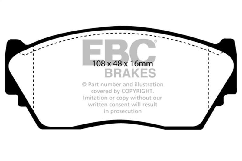 EBC Disc Brake Pad Set DP2892 Photo - Primary