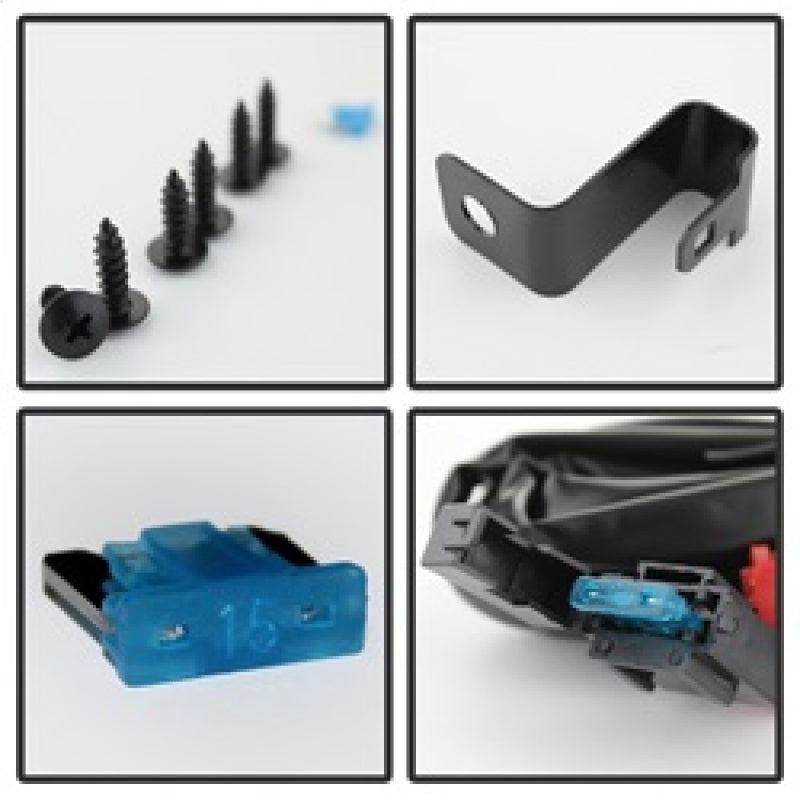 Spyder Honda Civic 2013-2014 4dr OEM Fog Light W/Switch Clear FL-HC2013-4D-C 5077745 5077745 Photo - Unmounted