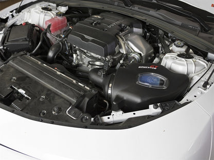 aFe Momentum GT Pro 5R Cold Air Intake System - Chevrolet Camaro 16-17 L4- 54-74212 Photo - Mounted
