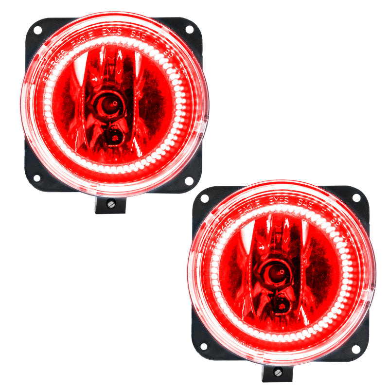 ORACLE Lighting 05-07 Ford Escape Pre-Assembled LED Halo Fog Lights -Red 7040-003