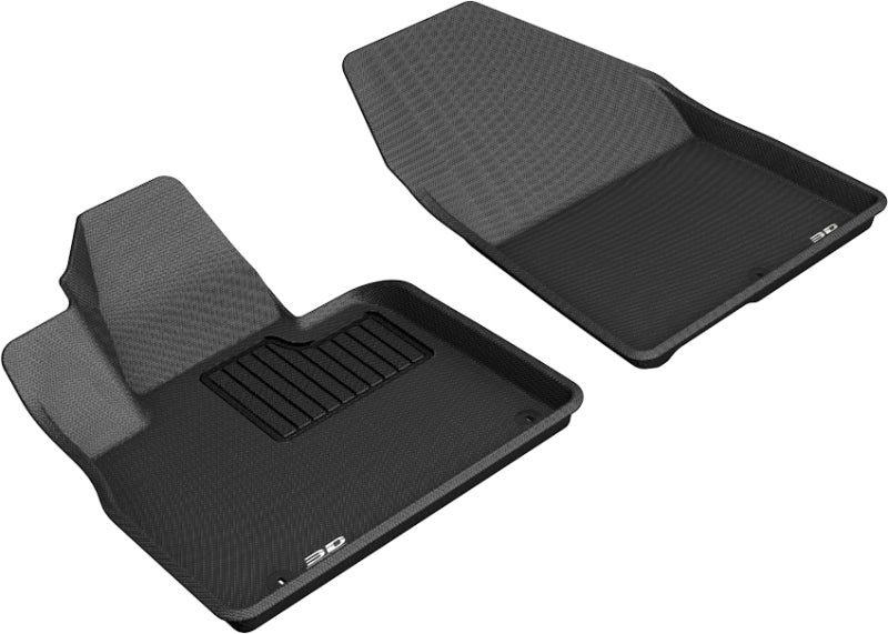 3D MAXpider 2019-2020 Hyundai Santa Fe Kagu 1st Row Floormat - Black L1HY09311509 L1HY09311509 Photo - Primary