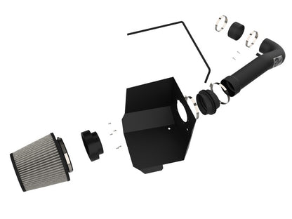 aFe Magnum FORCE Stage-2 Pro DRY S Cold Air Intake System Chevrolet Silver 51-21752 Photo - Unmounted