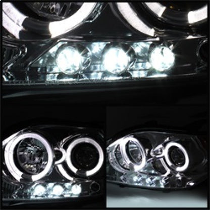 Spyder Scion TC 08-10 Projector Headlights LED Halo -Replaceable LEDs Smke PRO-YD-TTC08-HL-SM 5073327 5073327 Photo - Unmounted