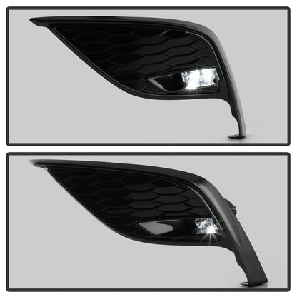 SPYDER 21-23 Toyota Camry SE/XSE OEM Style LED Fog Lights - w/OEM Switch - Clear 9052217 9052217 User 4