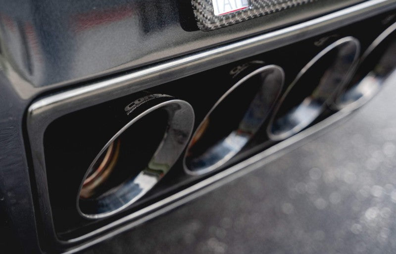 Corsa 2014-2019 Chevrolet Corvette Quad 4.5in Black PVD Pro-Series Tip Kit (For Corsa Exhaust Only) 14778BLK 14778BLK User 1