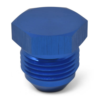 Russell -10 AN Flare Plug Adapter - Blue Finish 660210 Photo - out of package