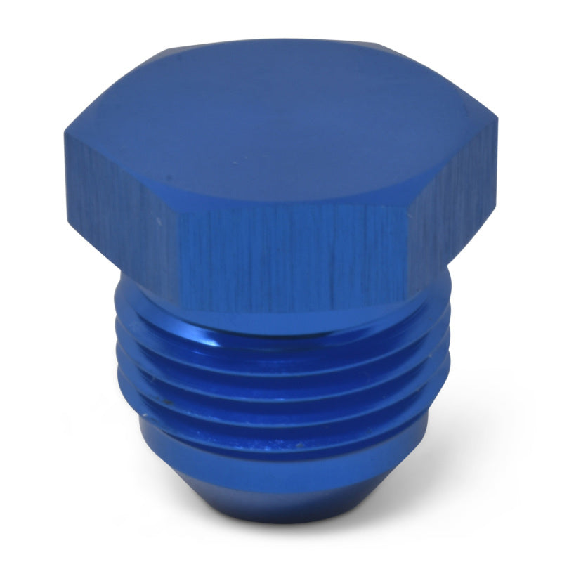 Russell -10 AN Flare Plug Adapter - Blue Finish 660210 Photo - out of package