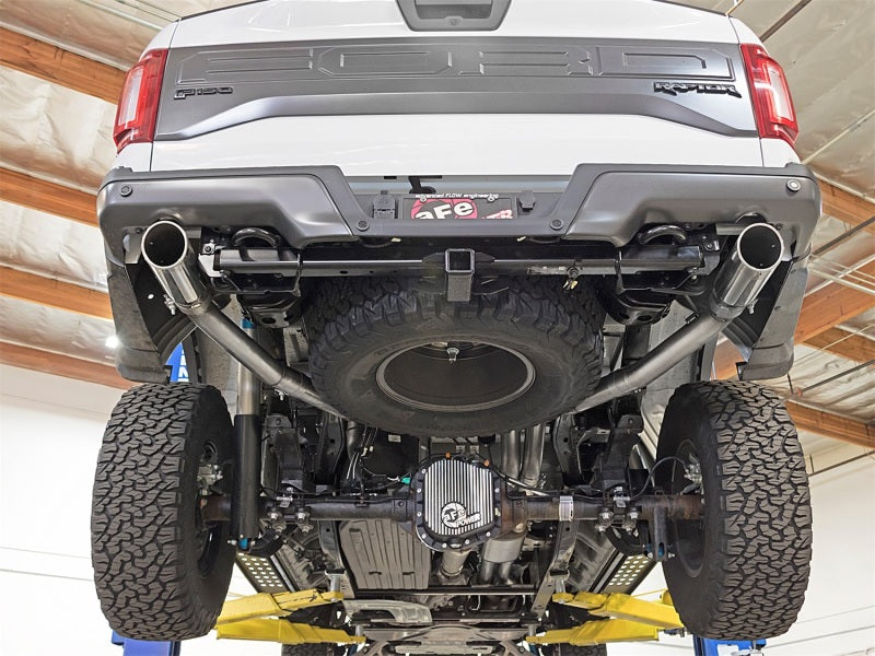 aFe MACH Force-Xp 3in 409 Stainless Steel Cat-Back Exhaust System w/Polish 49-43045-P Photo - Mounted