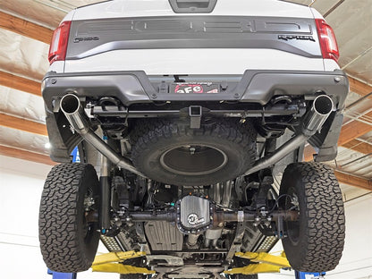 aFe MACH Force-Xp 3in 409 Stainless Steel Cat-Back Exhaust System w/Polish 49-43045-P Photo - Mounted