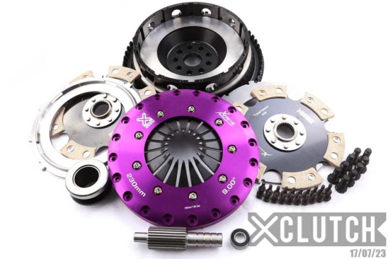 XCLUTCH XCL Clutch - 9in Twin Solid Ceramic Drivetrain Clutch Kits - Multi main image