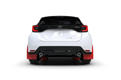 Rally Armor 20-22 Toyota GR Yaris Hatchback Red Mud Flap w/ White Logo MF74-UR-RD/WH MF74-UR-RD/WH User 1
