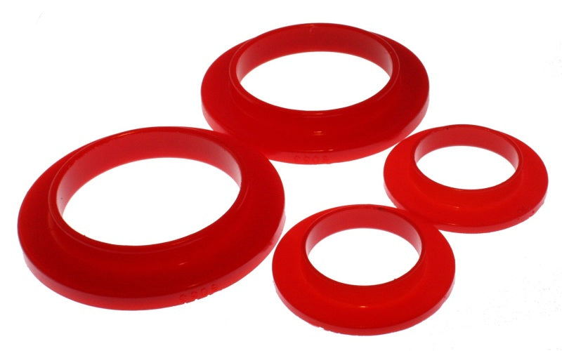 Energy Suspension Coil Spring Isolator Set Red Ford Mustang Base 1979-2004 4.6101R Photo - Primary