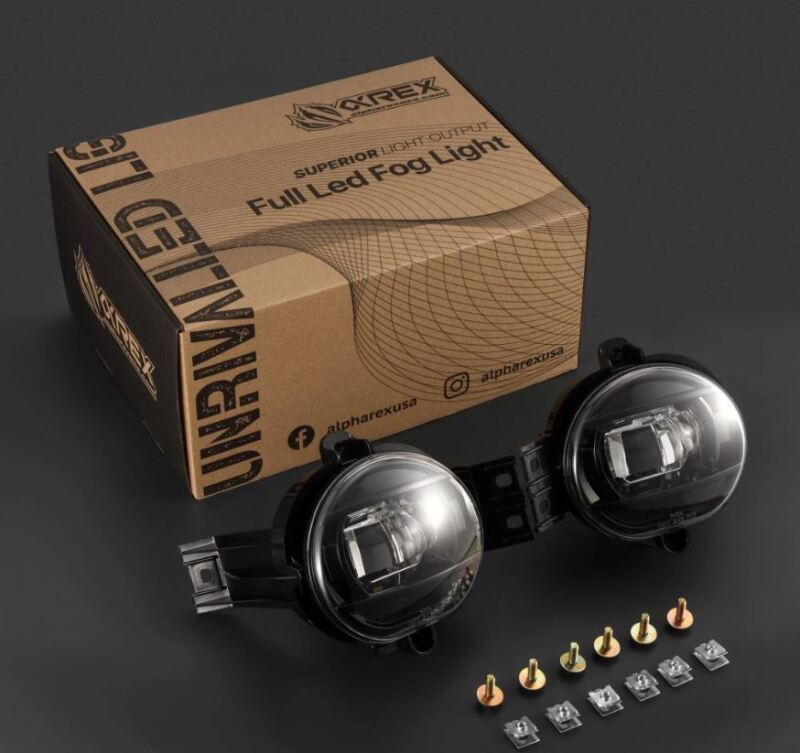AlphaRex 02-08 Dodge Ram 1500/03-09 Ram 2500/3500 DoubleTap Dual Color LED Proj Fog Lights - Wt/Ambr 210005 210005 User 1