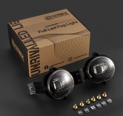 AlphaRex 02-08 Dodge Ram 1500/03-09 Ram 2500/3500 DoubleTap Dual Color LED Proj Fog Lights - Wt/Ambr 210005 210005 User 1