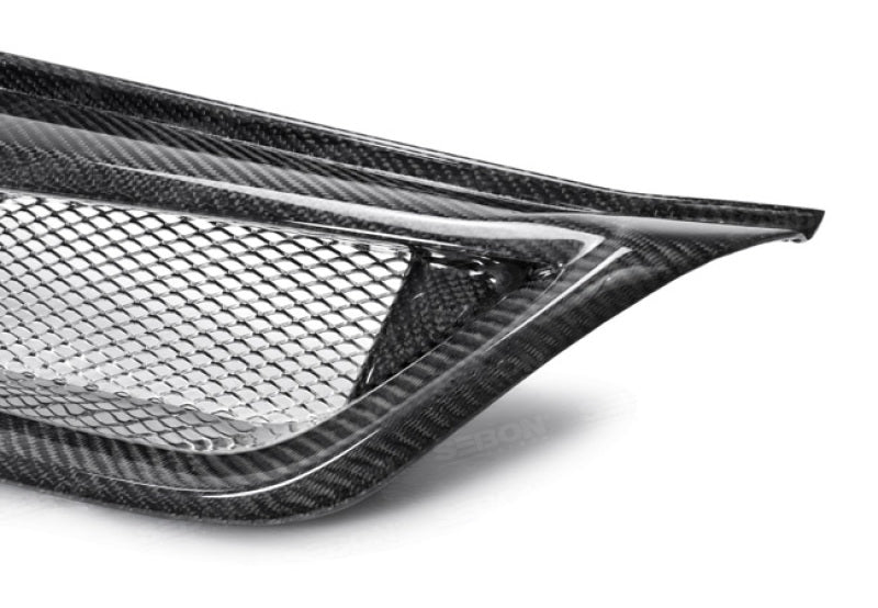 Seibon 11-13 Subaru Impreza/WRX/STi Carbon Fiber Front Grill FG0809SBIMP4D-STI FG0809SBIMP4D-STI Photo - Primary