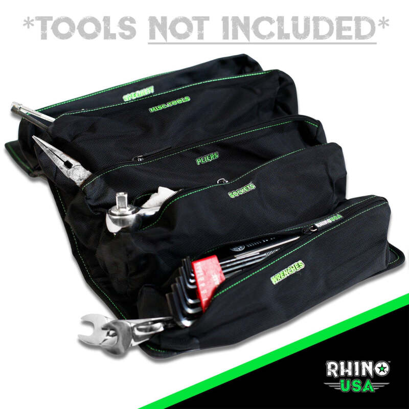 Rhino USA Heavy Duty Off-Road Tool Bag/Roll Black RNO-TOOL-ROLL RNO-TOOL-ROLL User 2
