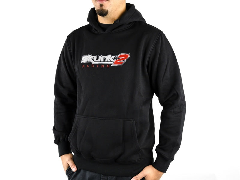Skunk2 Embroidered Logo Hooded Sweatshirt - M (Black) 734-99-0385 734-99-0385 Photo - Mounted