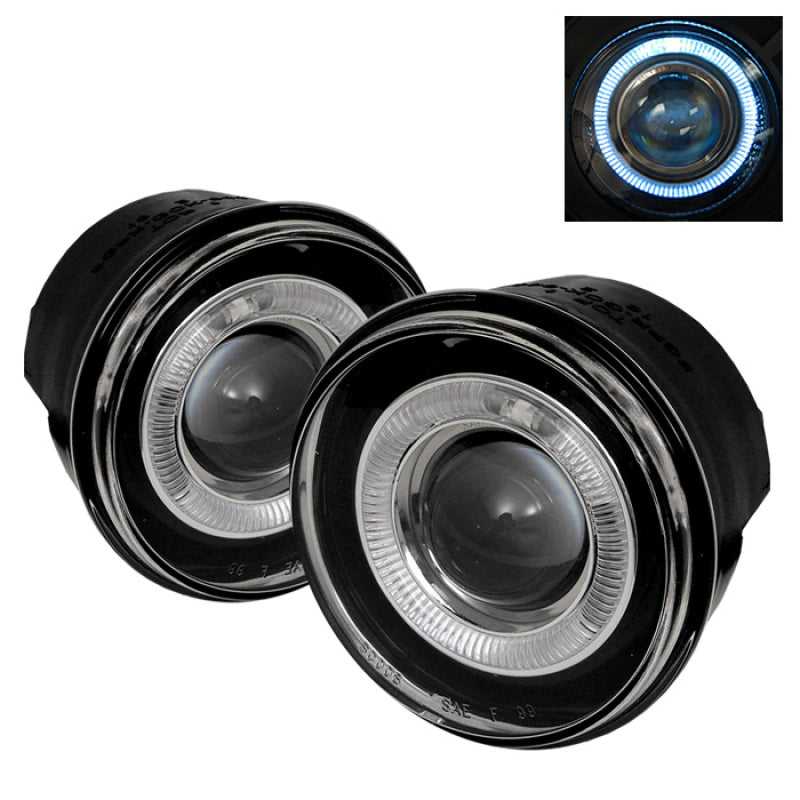 Spyder Jeep Grand Cherokee 05-09 Halo Projector Fog Lights w/swch w/swch Clear FL-P-JGC05-HL 5021472 5021472 Photo - Primary
