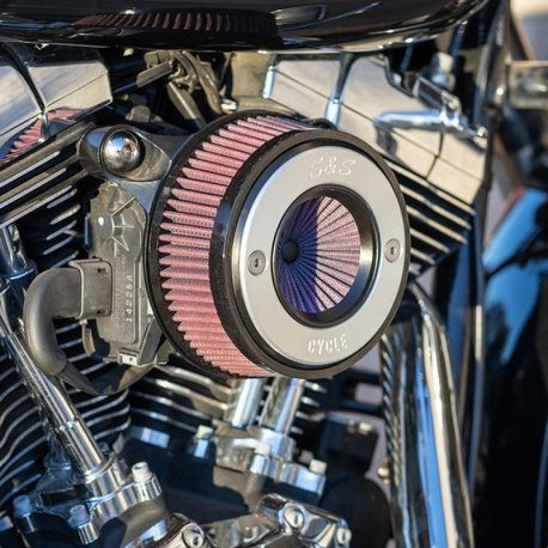 S&S Cycle 08-16 Touring/16-17 Softail Stealth Air Stinger Kit w/ S&S Ring 170-0715A 170-0715A Photo - Primary