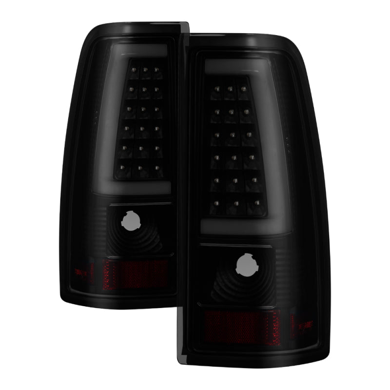 SPYDER xTune Chevy Silverado 1500/2500/3500 99-02 Version 3 Tail Lights Black Smoke ALT-ON-CS99V3-LBLED-BSM 9038778 9038778 Photo - Primary