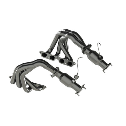 Kooks Headers Kooks 22+ Chevrolet C8 Corvette Z06 LT6 SS Tri-Y Headers w/ GREEN Cats w/ Heat Blankets 2181HY30B 2181HY30B Photo - Unmounted