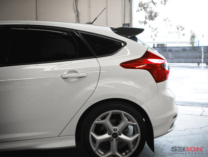Seibon 12-13 Ford Focus OEM Style Carbon Fiber Rear Spoiler RS1213FDFO-OE RS1213FDFO-OE Photo - Primary