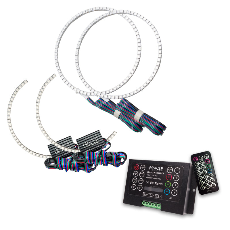 ORACLE Lighting Oracle Toyota Tundra 14-17 Dual Halo Kit - ColorSHIFT w/ 2.0 Controller 2381-333 2381-333 Photo - out of package