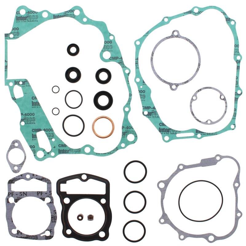 Vertex Pistons Vertex Gaskets 03-05 Honda CRF150F Complete Gasket Kit w/ Oil Seals 811238 811238 Photo - Primary