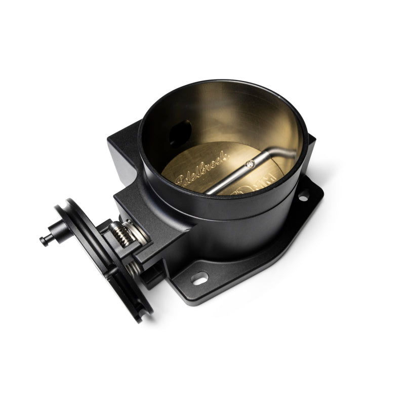 Edelbrock EFI Throttle Body Pro-Flo XT 90mm Black Mat Anodized Finish 39703 39703 Photo - out of package