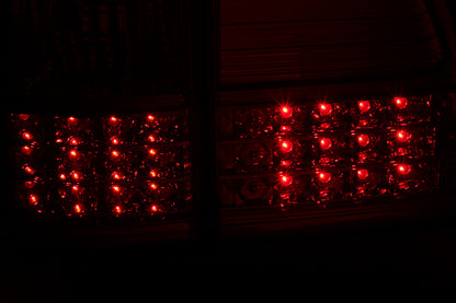 Anzo 1998-2005 Toyota Land Cruiser Fj LED Taillights Red/Clear G2 311094 Photo - Mounted