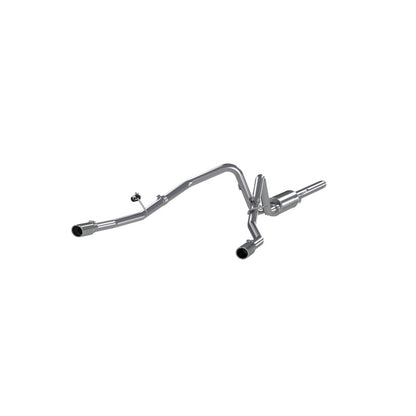 MBRP 2004-2008 Ford F150 4.6/5.4L EC/CC-SB Cat Back Dual Split Rear S5202AL Photo - Primary