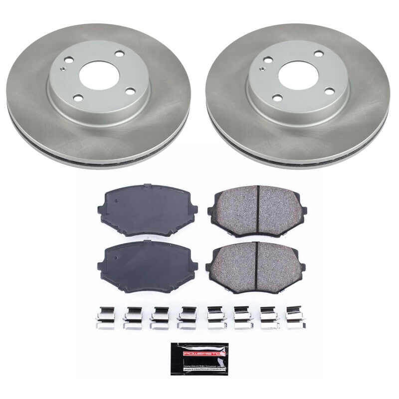PowerStop Power Stop 99-05 Mazda Miata Front Semi-Coated Rotor Kit SC793 SC793 Photo - Primary