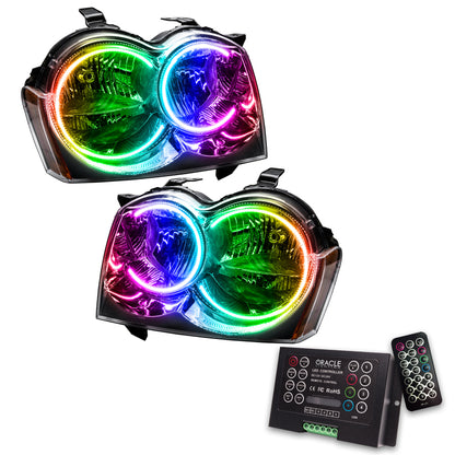ORACLE Lighting Oracle 05-07 Jeep Grand Cherokee SMD HL (Non-HID) - ColorSHIFT w/ 2.0 Controller 8164-333 8164-333 Photo - Primary