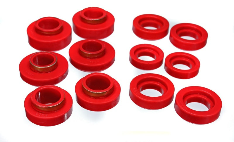 Energy Suspension Body Mount Set Red 3.4101R Photo - Primary