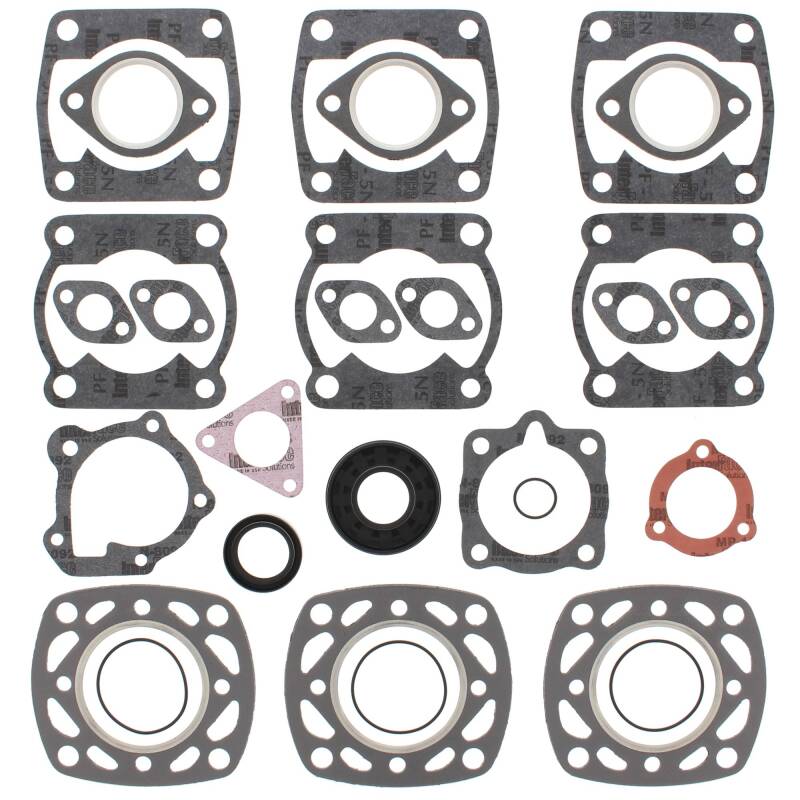 Vertex Pistons Vertex Gaskets 88-92 Polaris 650 Indy Complete Gasket Kit w/ Oil Seals 711181A 711181A Photo - Primary