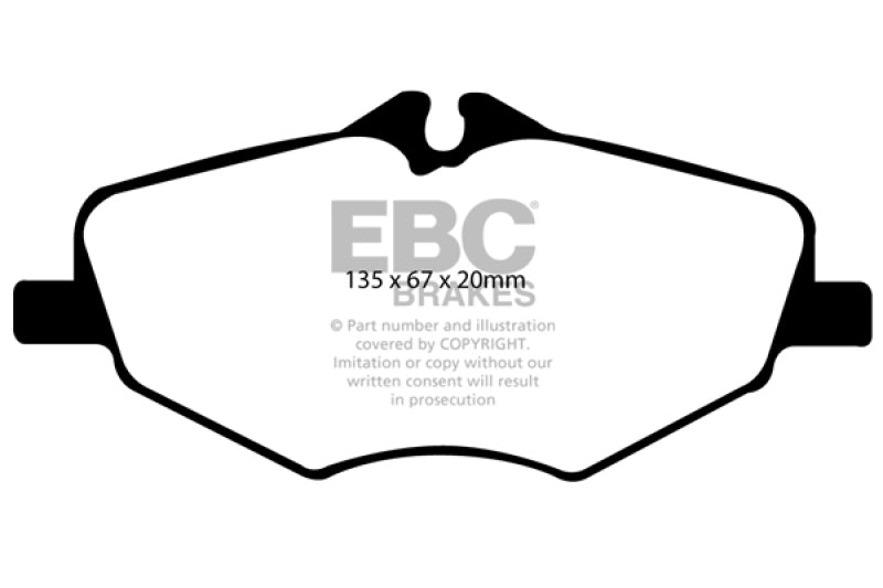 EBC Disc Brake Pad Set DP31488C Photo - Primary
